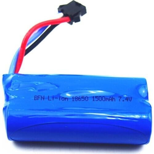 Original WPL Battery 7.4V 1500mAh Lipo Battery For RC Car WPL MN45 Battery UDI002 UDI902 RC boat Spare Parts Accessories