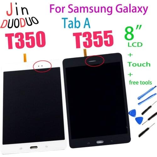 For Samsung Galaxy Tab A 8.0 T350 T355 SM-T350 SM-T355 LCD Display Touch Screen Panel Assembly
