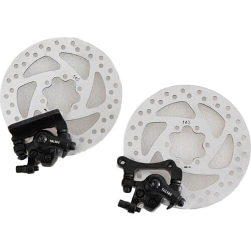 Outdoor Cycling Front and Rear Disc Brake Piece Rotor 120/140mm Electric Scooter brake pads With mechanical brake