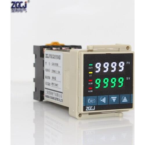 35mm DIN type dc24v ac220v PID temperature controller 1way alarm output CJG8101DG Digital thermostat in stock
