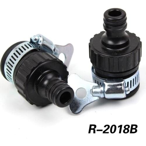 Plastic universal tap connector 12-24mm water pipe universal washer connector R2018B