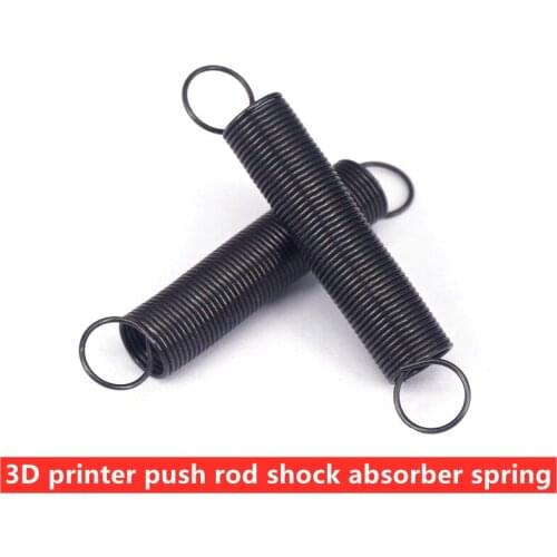 3D printer DIY Reprap Kossel delta Rostock push rod damping tension spring spring