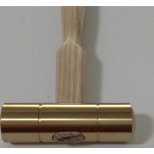 Swiss BERGEON 30416 wooden handle small brass hammer watch repair tool hammer