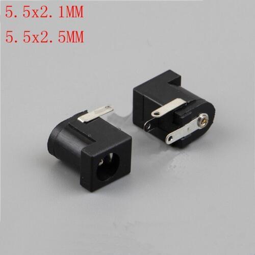 Outer diameter 6.4 inner core 3 feet high temperature 5.5-2.1/2.5MM DC power socket female