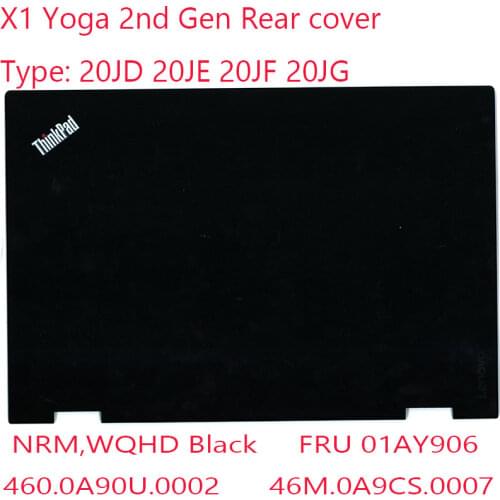 NEW 20JD, 20JE, 20JF, 20JG for thinkpad x1 yoga 2017(2nd gen) LCD Rear cover ,Top cover FRU 01HY964 01AY906 01HY963 01LV196