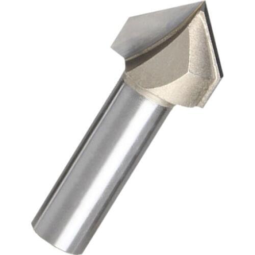 1pc "V"-type 1/2*3/4 3D woodworking cutter cnc router bits cutting for wood tools