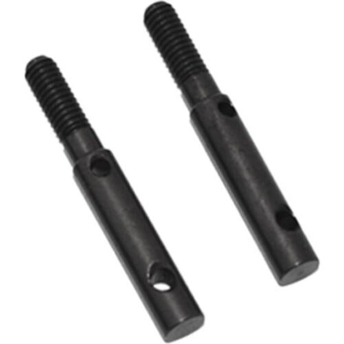 2pcs Racing Hard Steel Front Rear Portal Stub Axle Drive Shaft Upgrades Parts Accessories For RC Crawler Car Parts