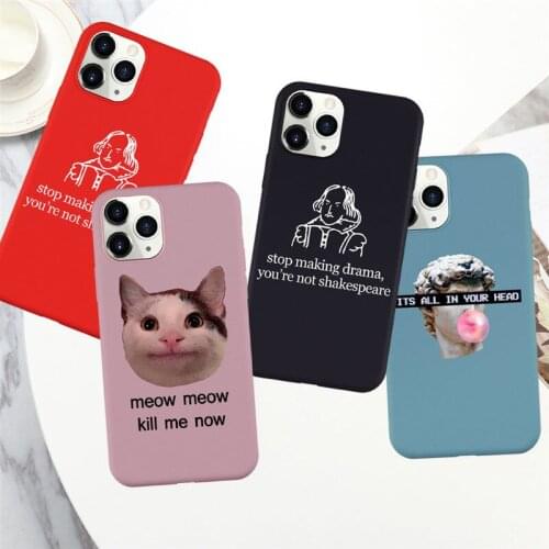 Funny Venus Mona Lisa Alternative Statue Art Pattern Case for IPhone 11 Pro Max XS XR XS MAX SE 2020 6 7 8 Plus Cat Phone Cover