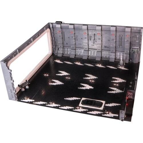 MOC Small Particle Building Block Millennium Falcon Tarmac Parking Apron Model Kit for 75192(Tarmac Included Only)