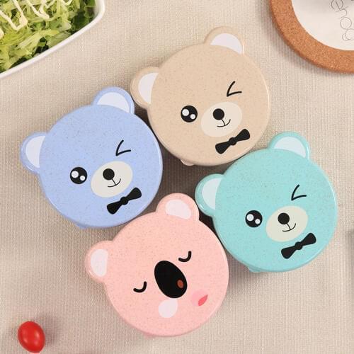 4Pcs/pack Baby Blocks Food Storage Container Set With Leakproof Lids Reusable Jars Safe for Microwave Freezer Baby Care