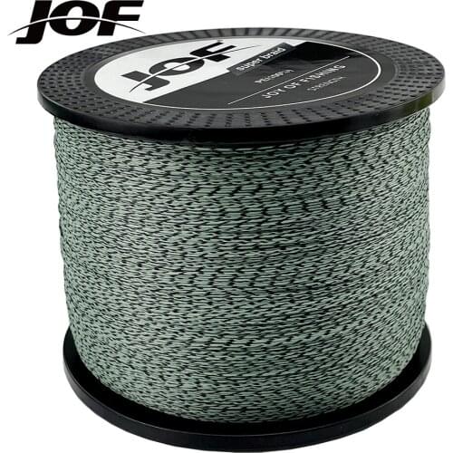 JOF 8 Strands Braided Fishing Line Spot Multifilament 300M 500M 1000M Carp Fishing Japan Braided Wire Fishing Accessories