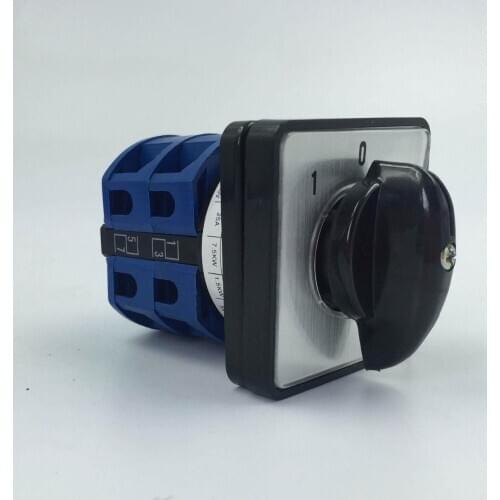 LW26 Series Universal Change-over Switch Both Power Supply Switch 2 Section 25A Motor Control Switch Measure Switch