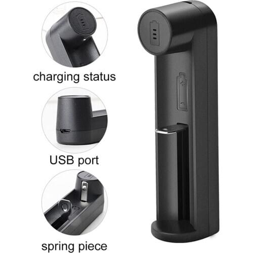 2019 new USB Port Batteries Charger Protection Universal Battery Charger For 18650 Li-ion (no battery) free shipping