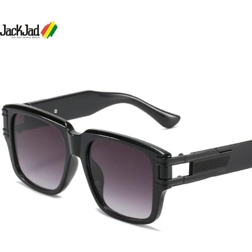 JackJad 2021 Fashion Cool Square Style Grandmaster Two Gradient Sunglasses Men Vintage Classic Brand Design Sun Glasses Shades