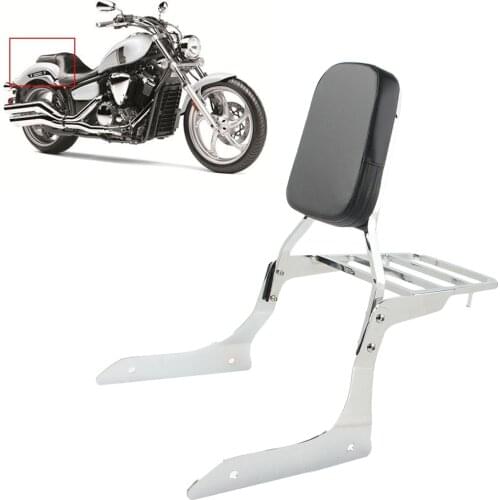 Motorcycle Passenger Sissy Bar Backrest w/ Luggage Rack For Yamaha Stryker 1300 XVS1300 2011-2017 2016 2015 2014 2013 US Version
