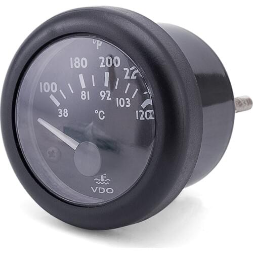 VDO Water Temperature Gauge Electronetic Water Temperature Gauge 38-120C/100-250F