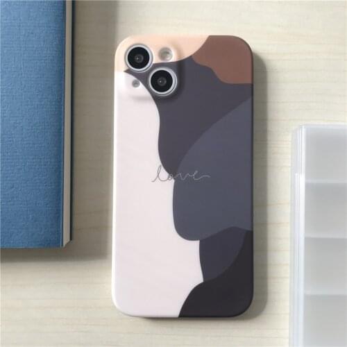 Vintage Stylish Gradual Color Marble Phone Case For iPhone 11 Pro Max XR X XS Max 7 8 Plus SE 2020 Matte Soft IMD Back Cover