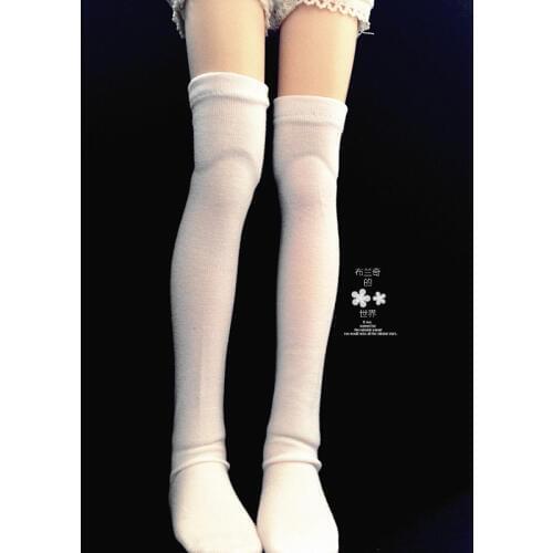 1/3 1/4 1/6 bjd doll stocking Sd bjd doll accessories bjd socks black white elastic stockings
