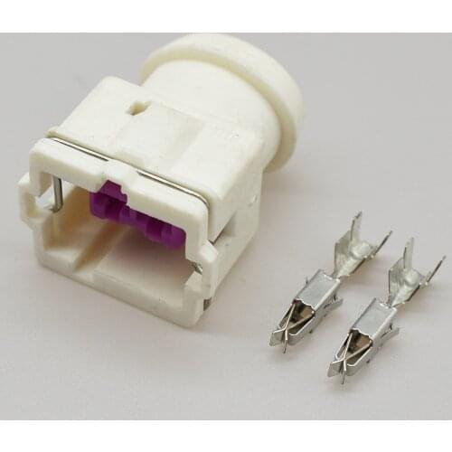 1/5/10/20 Set Female 2 Pin 144473-8 Automotive Car Speaker Cable Socket Electrical Connector For Peugeot Citroen C4 C6