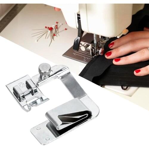 Rolled Hem Feet Domestic Sewing Machine Foot Presser Crimping Presser 1 Piece Household Sewing Machine Accessories