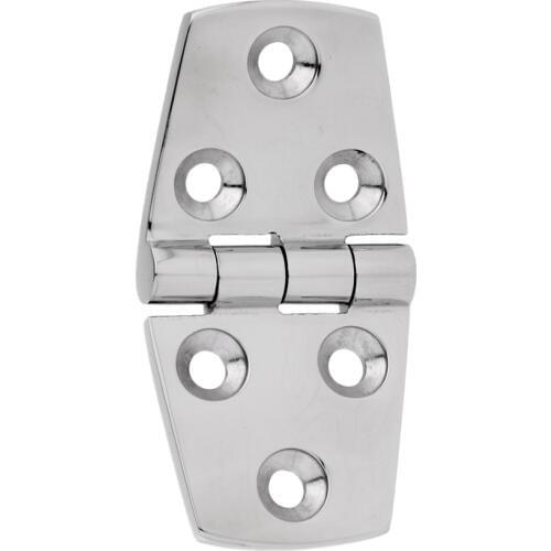 10pcs 316 Stainless Steel Casting Hinge Door Hinge for Boat Yacht RV 76x38MM