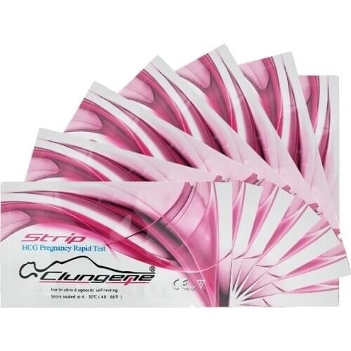 10PCS Pregnancy Urine Test Strip Household Ovulation LH Test Strip Kit Rapid Test High Accurate