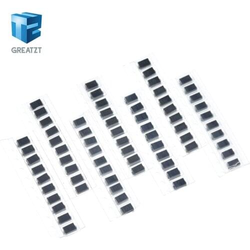 GREATZT 70pcs/lot SMD M1 1N4001 M4 1N4004 M7 1N4007 SS14 US1M RS1M SS34 7 Values*10pcs KIT schottky diode set kit pack package