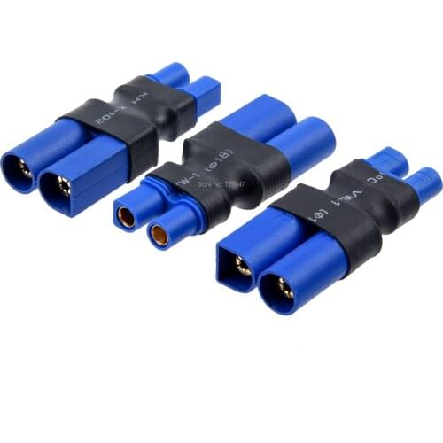 Adapter Female EC3 to Male EC5 Connector Plug for RC Lipo Battery Control Parts DIY