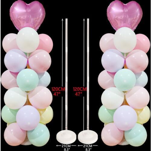 Balloon Accessories Balloon Stand Column Balloon Chain Ribbon Dot Wedding Party Birthday Decoration Balloon Arch Happy Birthday