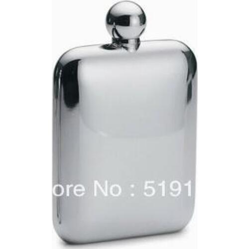 Free Shipping! Ourdoor Portable 7OZ Liquor Mirror Glazing Hip Flask Wine Pot Flagon with Funnel