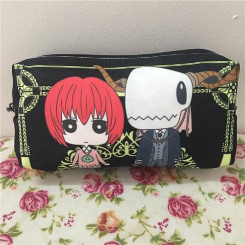 The Ancient Magus' Bride Ainsworth Elias Chise Pencil Case Makeup Bag Handbag Cosplay Gifts