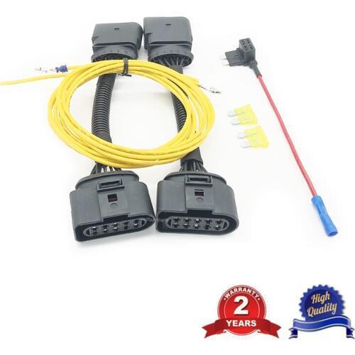 For VW Transporter T5 To T5.1 FaceLift Headlight Conversion Upgrade Adaptor Wiring Harness Connector