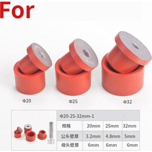 Red For Fuser Thickening Die Head Ppr Hot Melt Machine Die Head Hot Container Hot Head Plastic Welding Machine Mold 20mm 25/32mm