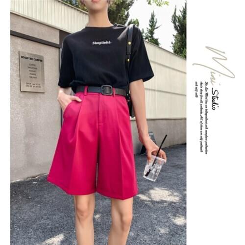 Mazefeng Women's High Waist Shorts