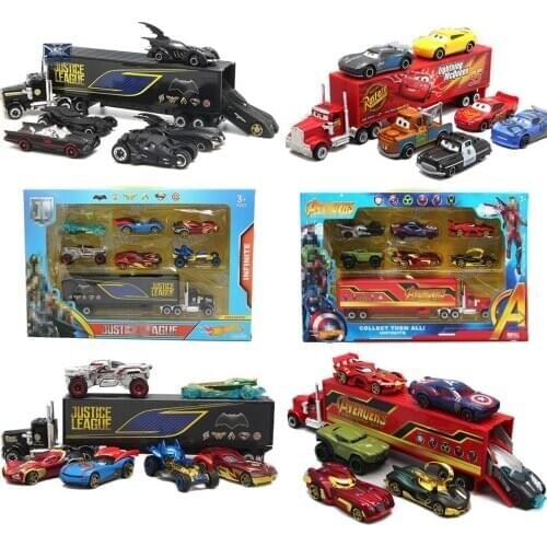 7Pcs Cars 3 disney pixar toys set Lightning McQueen Jackson Storm Truck 1:55 Alloy Pixar Car Metal Die Casting Car Toy Gift