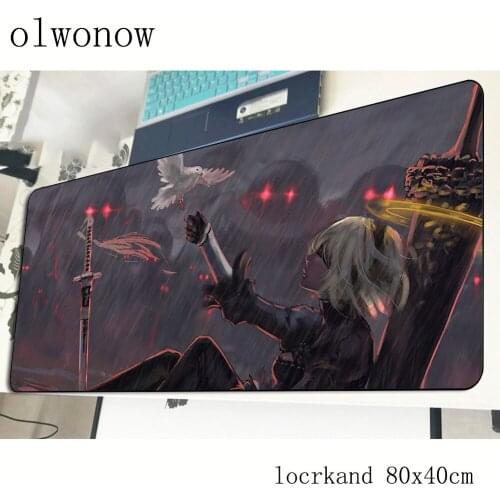 Nier automata mousepad gamer Personality 800x400x2mm gaming mouse pad Boy Giftnotebook accessories laptop padmouse ergonomic mat