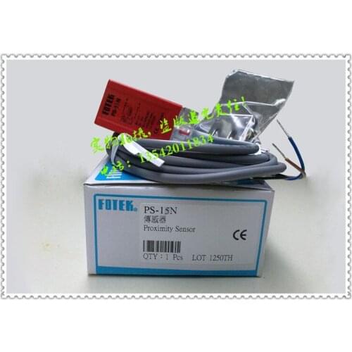 Original authentic Taiwan FOTEK Yangming square proximity switch PS-15N NPN sensor PS15N