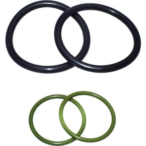 4 Pieces Automotive Solenoid Valve Type Seal Ring for BMW Solenoid Valve 11367560462 11367506178 11367546379