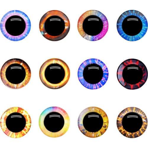 3D safety toy eyes Color Doll Eyes DIY doll making supply accessories for amigurumi crochet stuffed animal free shipping