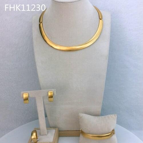 Yuminglai Dubai Fine Jewlery Simple Jewelry Sets for Women FHK11230