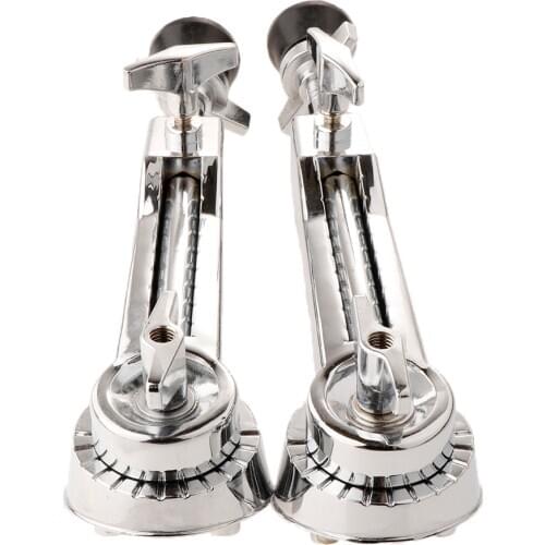 1 Pair Bass Drum Spurs Legs for Drum Set Kit Precussion Parts