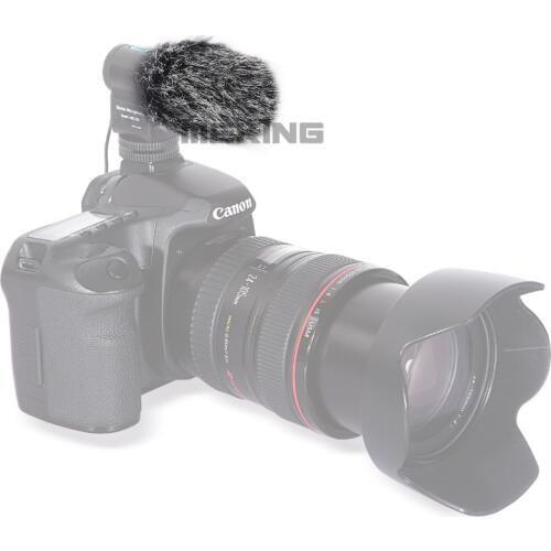 10cm Wind shield Mic Fur Muff Muffer For Mic109 Microphone