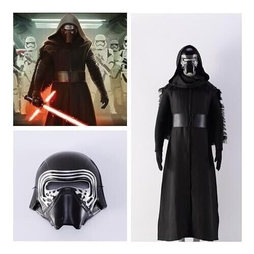 2020 New FASHION Force Kylo Cosplay Costume Clothing Kids Boys Deluxe Classic Halloween Movie GIfts