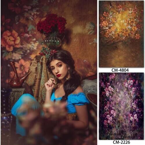 Vintage Flower Photography Backdrop Newborn Babies Children Artistic Maternity Portrait Background Photo Studio Props