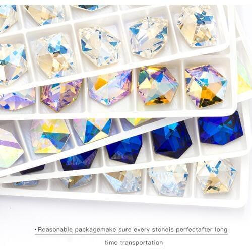 Crystal Stone arts and crafts Decorative glue on applique Rhinestones Glass Crystal for Upholstery Decorative/Clothing Accessori