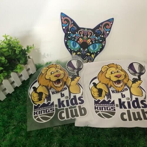 Custom plastisol heat transfers labels iron on Vinyl Transfer for clothing printing