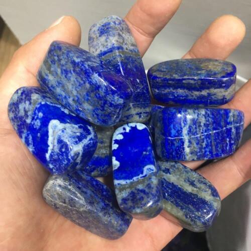Natural lapis lazuli tumbled stones polished bulk crystals for healing