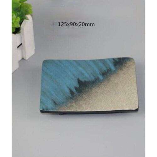 Senhong jade porcelain imitation porcelain square personality creative plate Japanese style drop resistant snack sushi dish