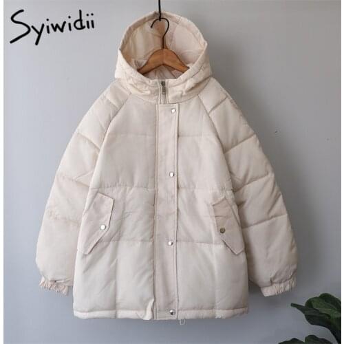 Syiwidii Women's Black Down Jackets