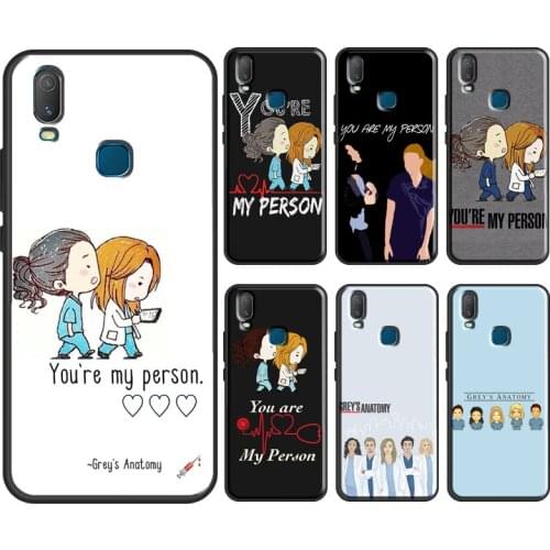 You're My Person Greys Anatomy Cover For Vivo V20 SE Y11 2019 Y1S Y12 Y17 Y30 Y50 Y81 Y91C V11 Y20 i V17 Neo Phone Case